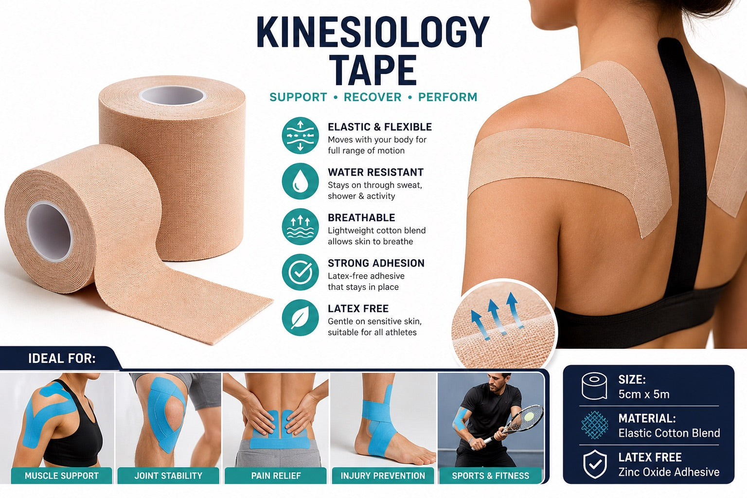 Kinesiology tape