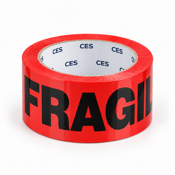 Fragile packing tape 48mm x 75m each roll