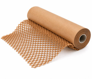 Honeycomb Wrapping Paper Roll 50cm x 150m | Eco-Friendly Cushioning & Void Fill Packaging Paper | Recyclable Alternative to Bubble Wrap